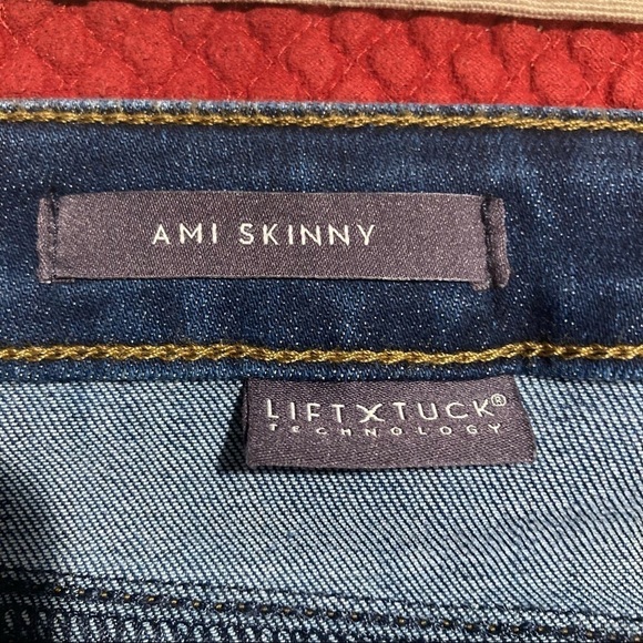 NYDJ Sz  12 NOT YOUR DAUGHTERS JEANS Ami Skinny High Rise Dark Wash Sz NWT - Picture 7 of 10